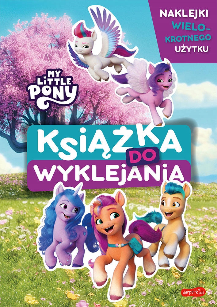 

My Little Pony Książka do wyklejania Naklejki
