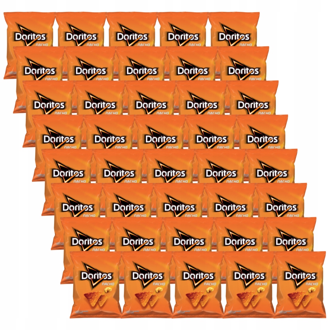 Doritos Nacho Chipsy Nachosy kukurydziane 44g x40
