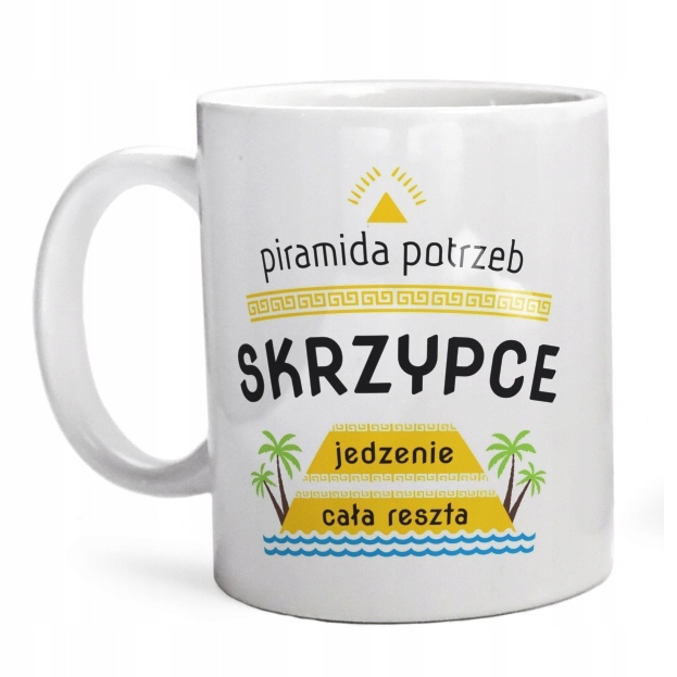 

Piramida potrzeb skrzypce Kubek