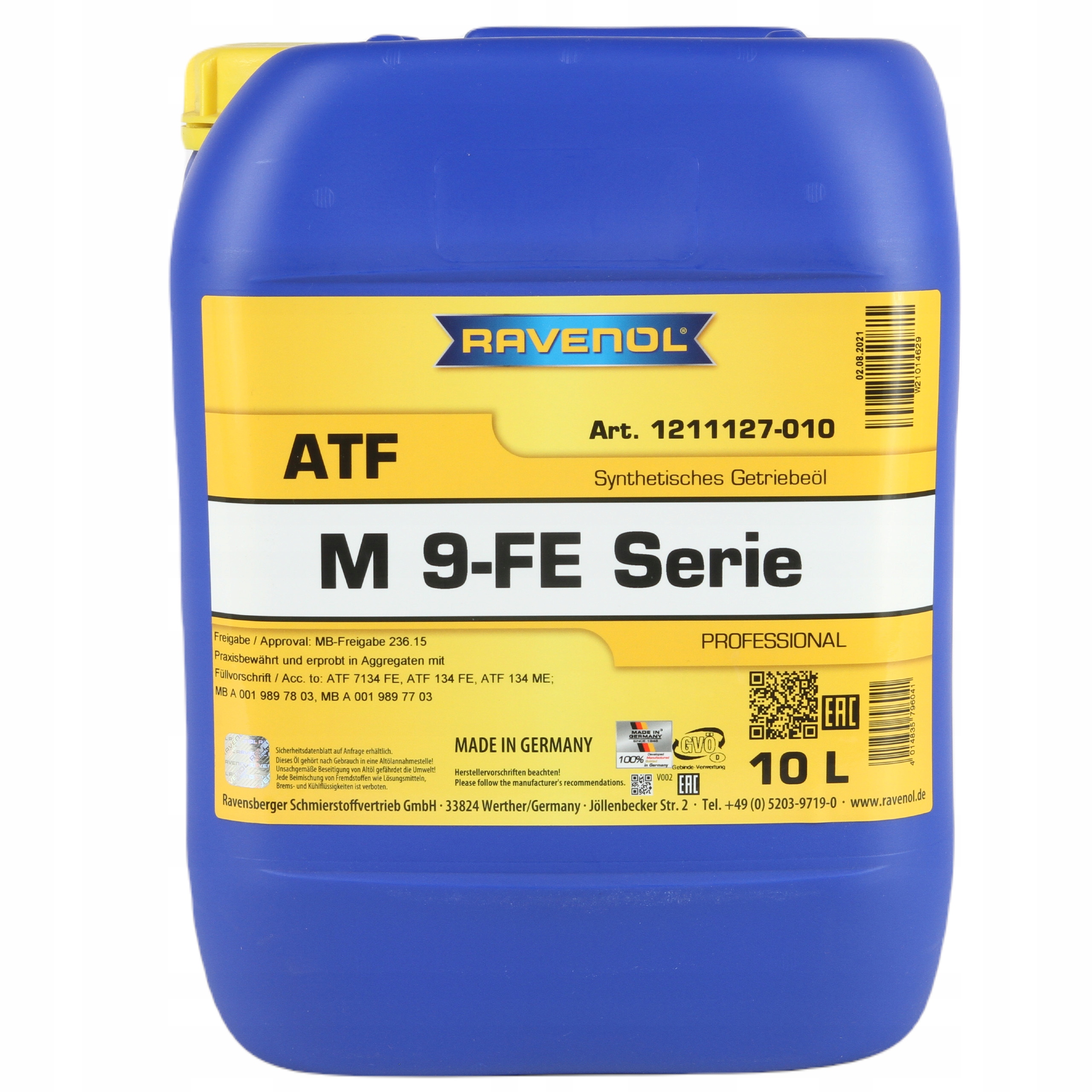 RAVENOL ATF M 9-FE-SERIE 10L