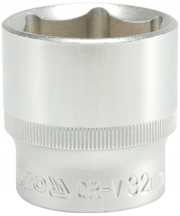 

Yato Klucz Nasadka Sześciokątna 1/2'' 32 MM