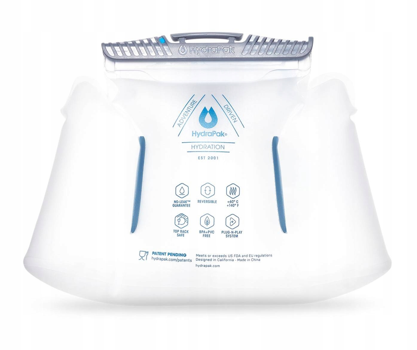 Hydrovak HydraPak Contour 1.5 L Lumbar Clear