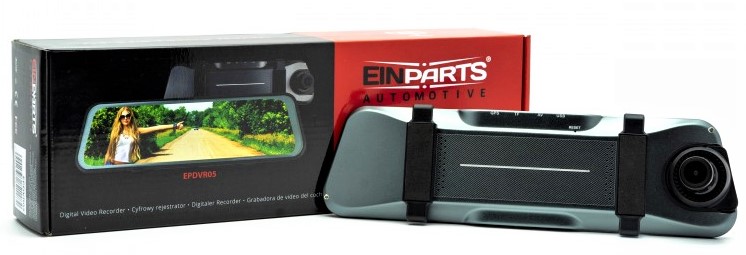 

Rejestrator W Lusterku 1080p 9.66 Kamera Polski J.