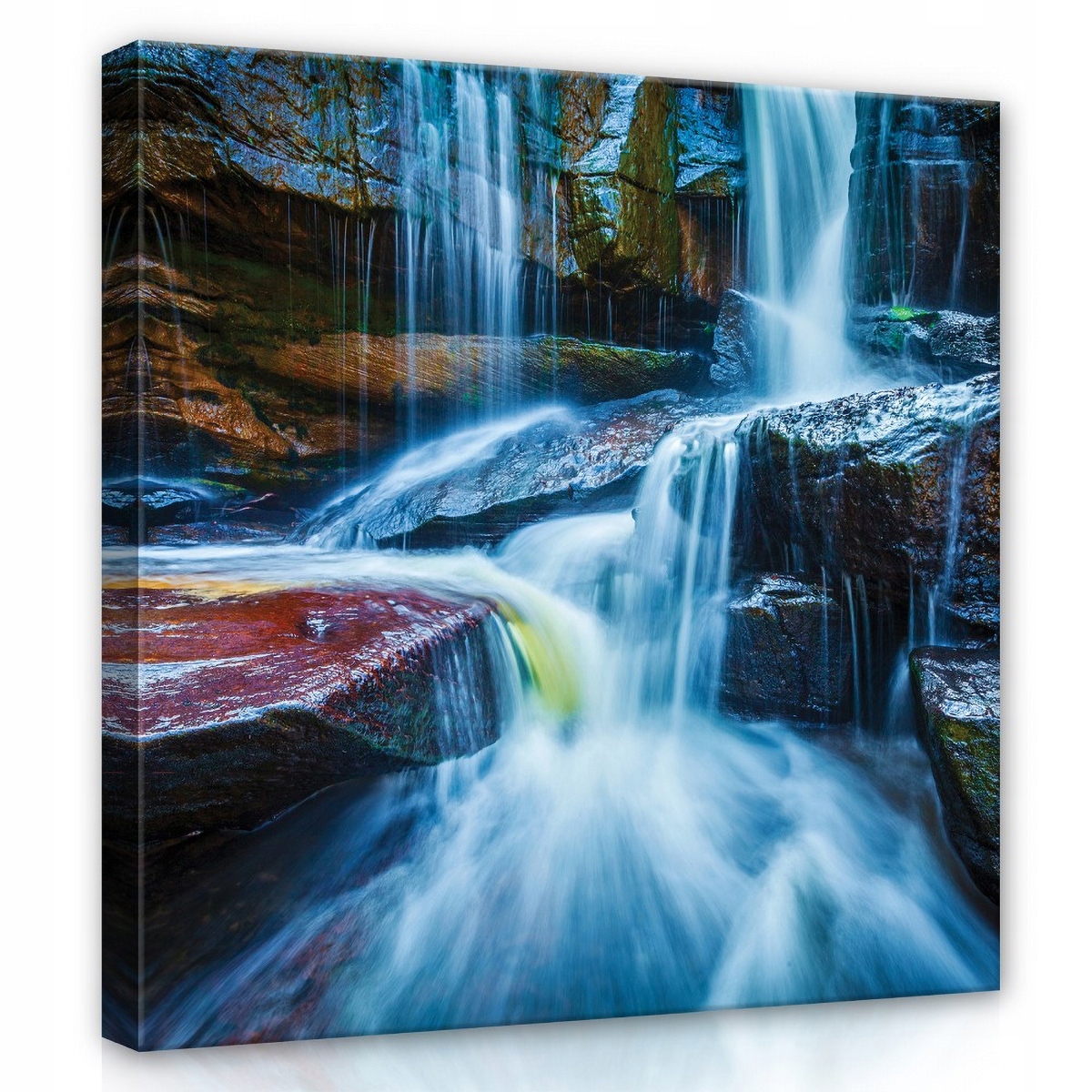 Obraz Na Plátně Canvas 80x80 Voda Vodopád