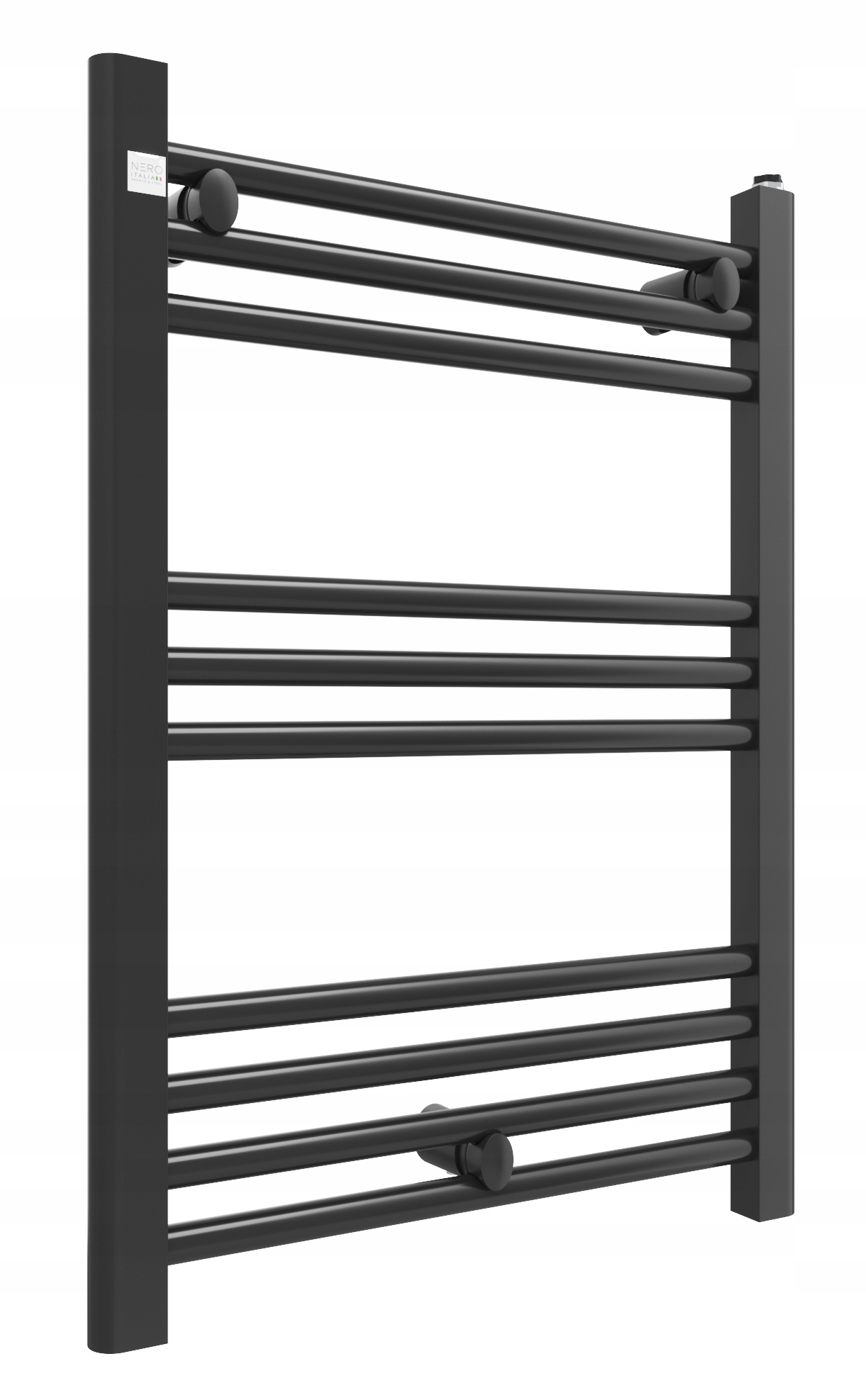 Kúpeľňový Ohrievač Čierny 50/70 cm Kaloryfer Moderný Púder