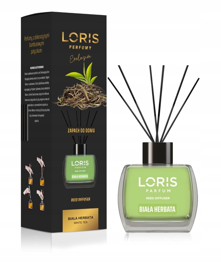 

Zapach Odświeżacz 120ML Loris Biała Herbata