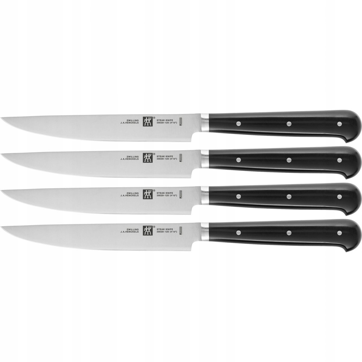 Sada nožov na steaky mäsa Sada 4ks Čepele na gril Zwilling 12 cm