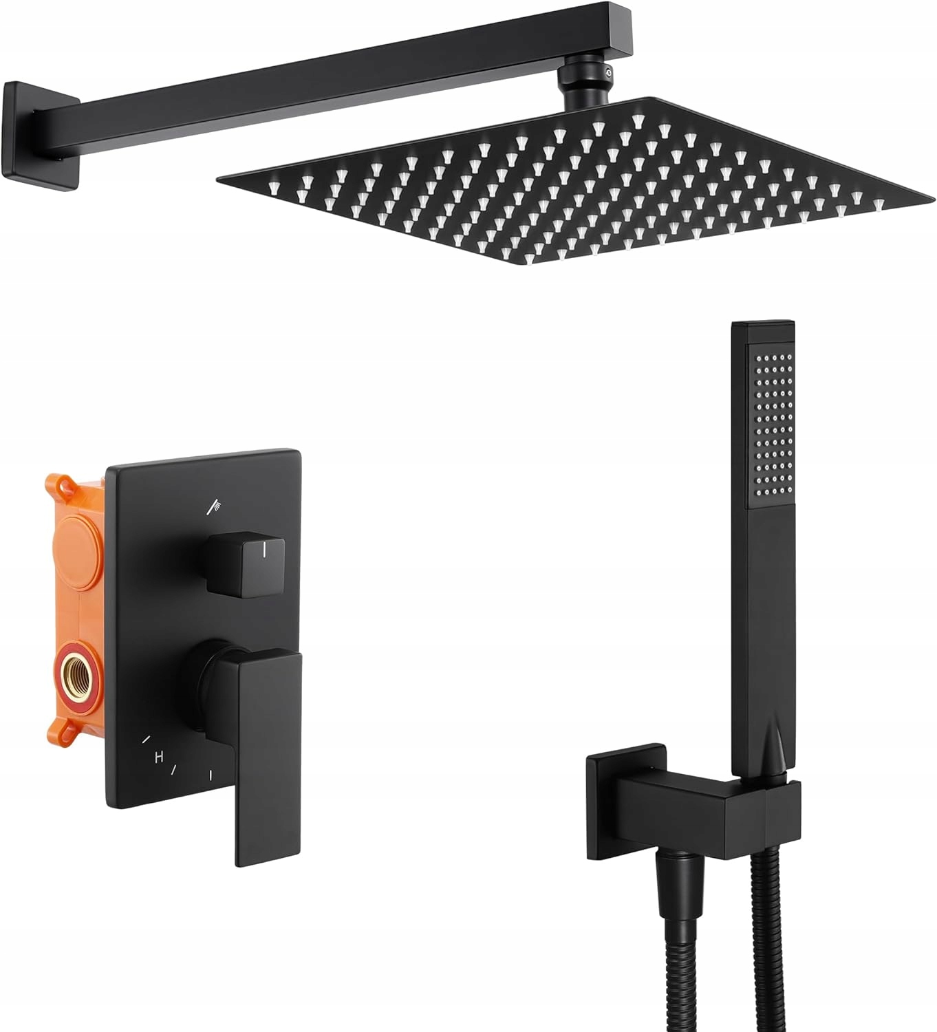 Sprchový Systém Kes Moderná Vysokotlaková Dažďová Sprcha S Tryskou