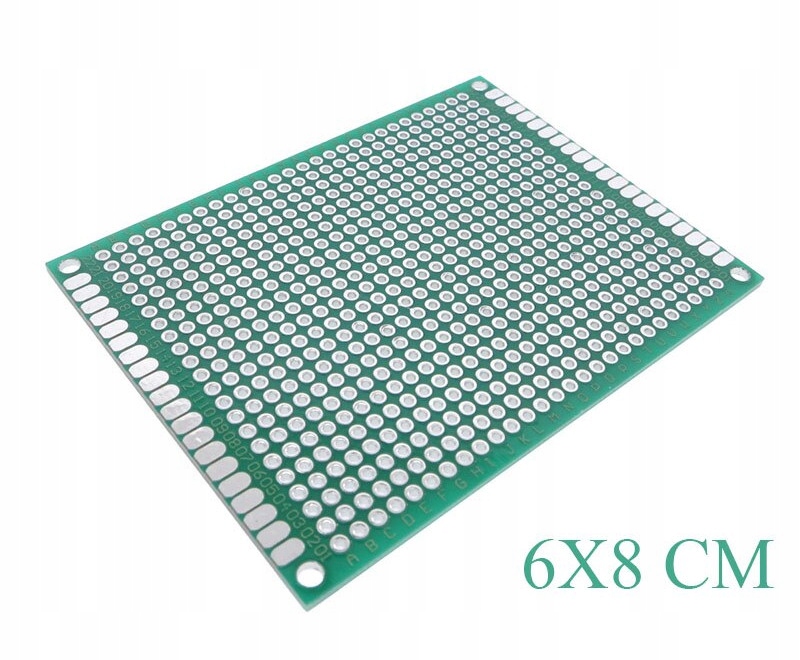 Płytka uniwersalna Pcb 6 x 8cm dwustronna