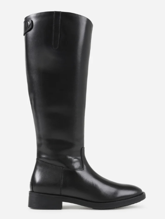 Bronx 14435-AV Jezzie- Jaz Černé kožené kozačky vel. 38