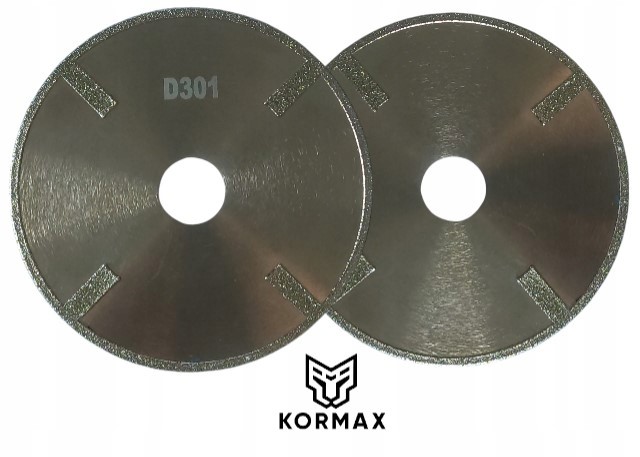 Diamantový řezný kotouč 125 mm x 22 mm pro lamináty s brousícím knírem Kormax