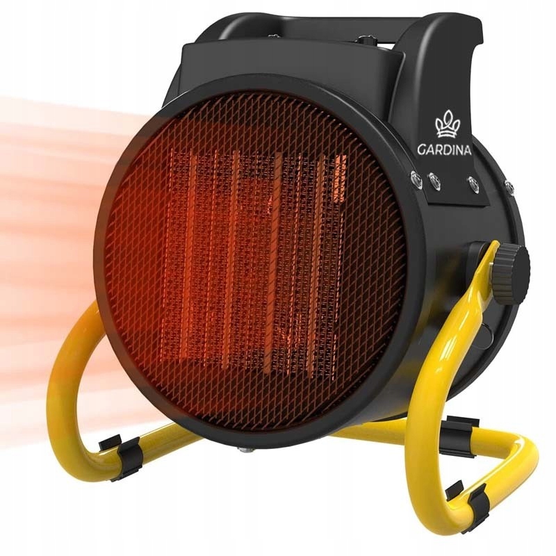 Grzejnik Elektryczny Nagrzewnica Dmuchawa Gardina Duża Moc 2000W 2kW