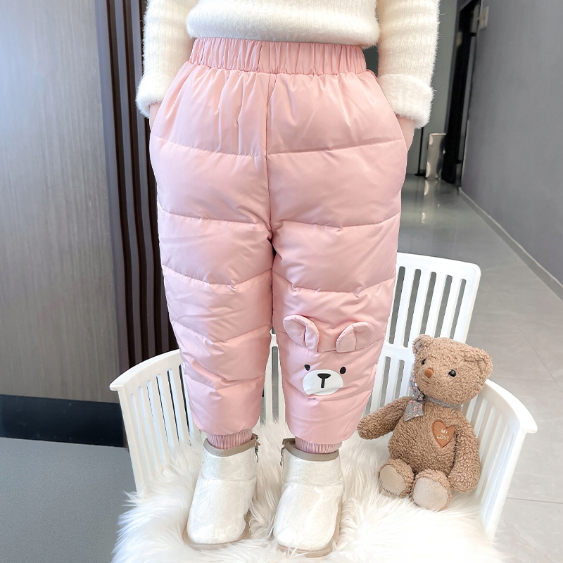 CIEPŁE GRUBE SPODNIE DRESOWE OCIEPLANE JOGGERY zimowe pikowane dziecięce