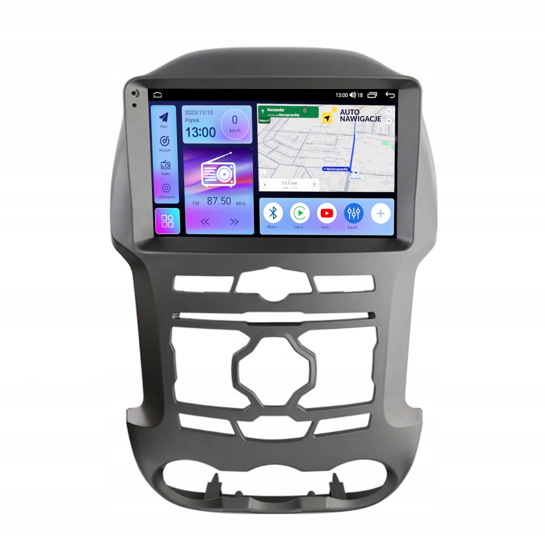 RADIO NAWIGACJA GPS FORD RANGER 2008-2012 ANDROID