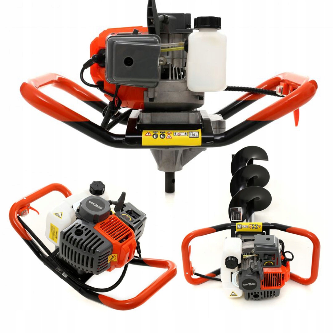 Benzínová vrtná souprava Glebowa 4,41 Kw 800 Rpm Kraft&Dele