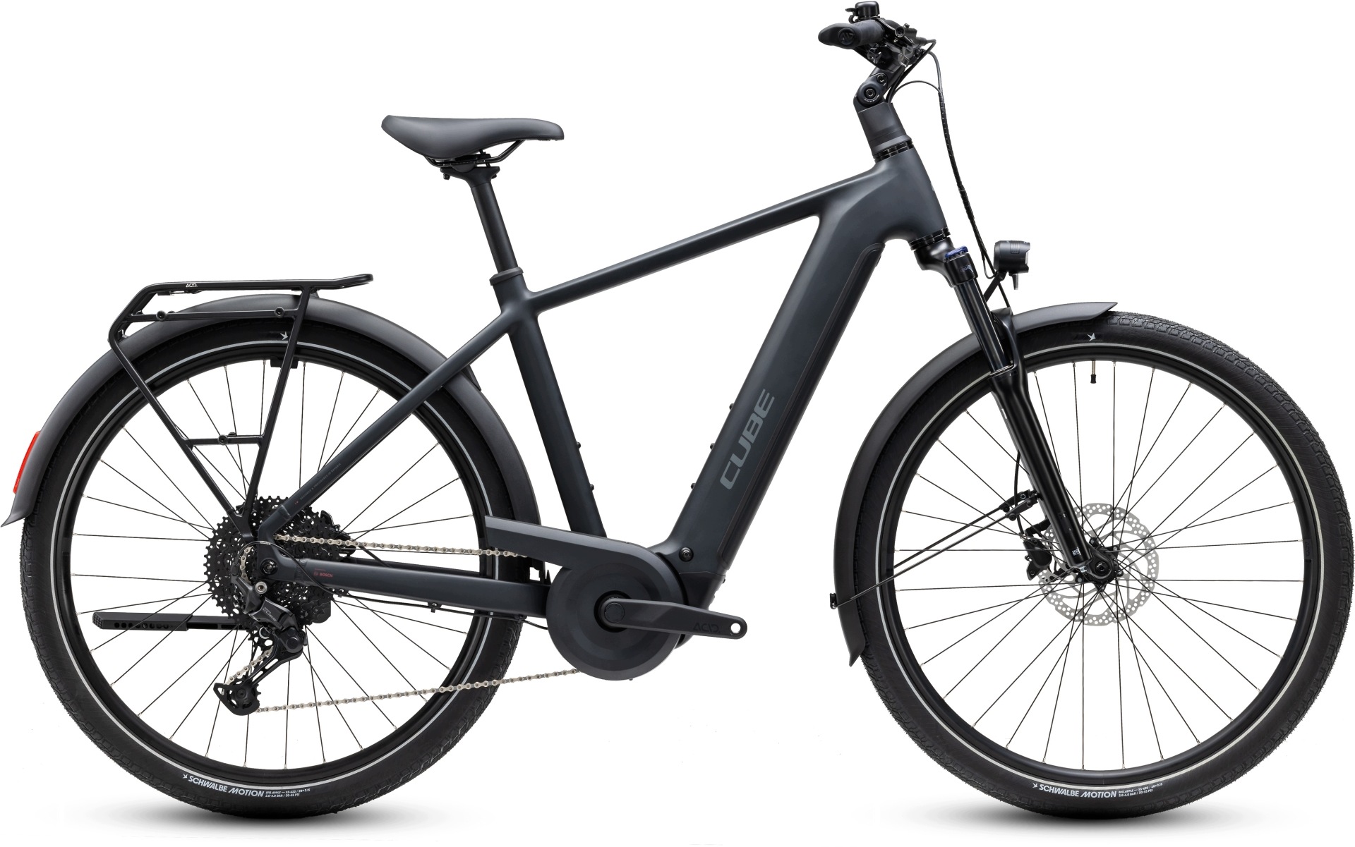 Rower elektryczny Cube Touring Hybrid One 600 grey/coolgrey 54cm 2027
