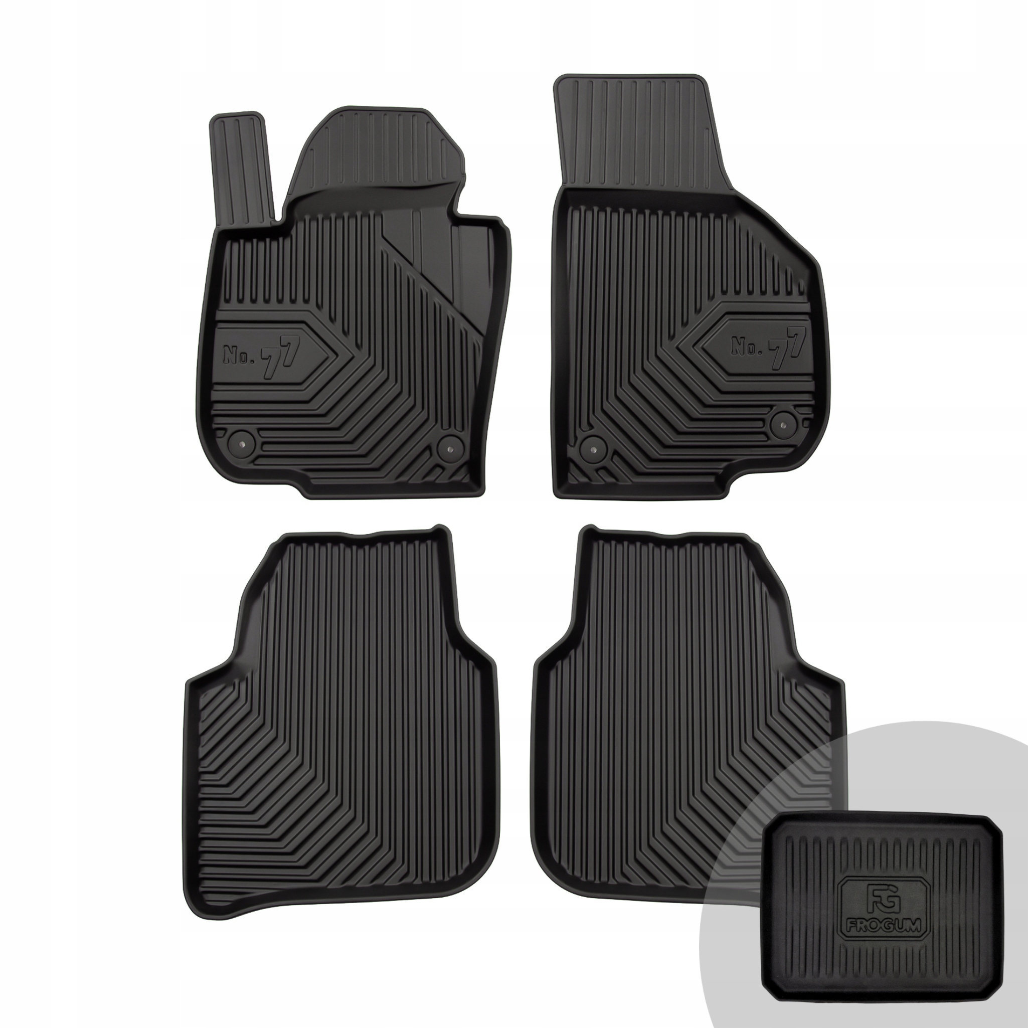 Frogum Koberce do auta pro Škoda Superb II 2008-15