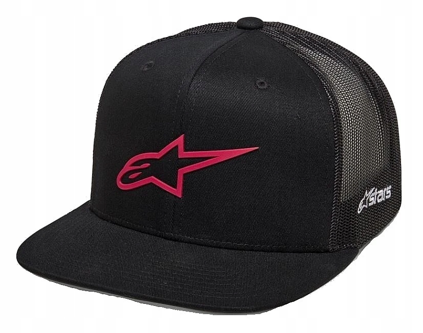 Alpinestars 3D Ageless Trucker kšiltovka černo-červená, uni velikost