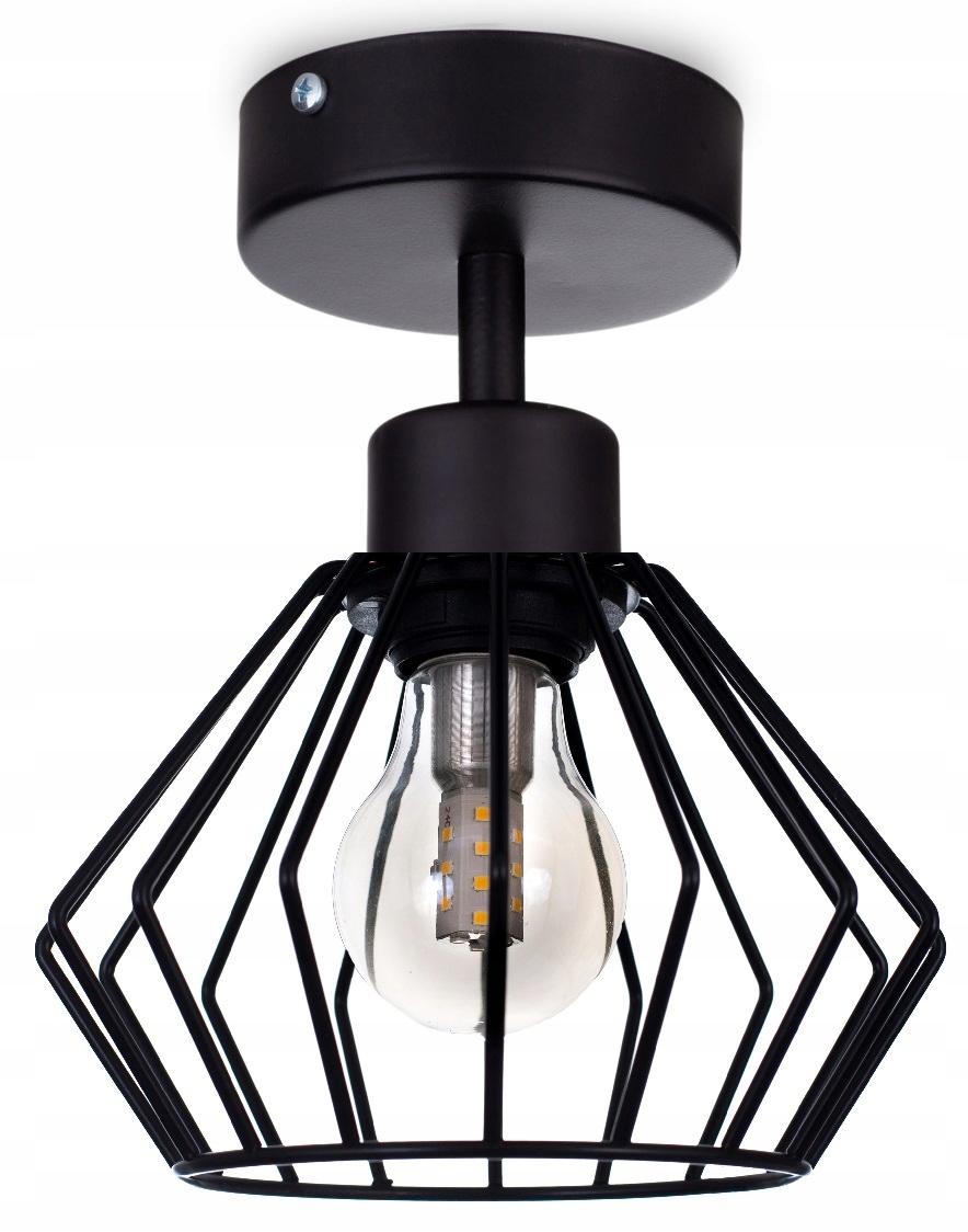 

Lampa Wisząca Sufitowa Żyrandol Brylant Loft Drut
