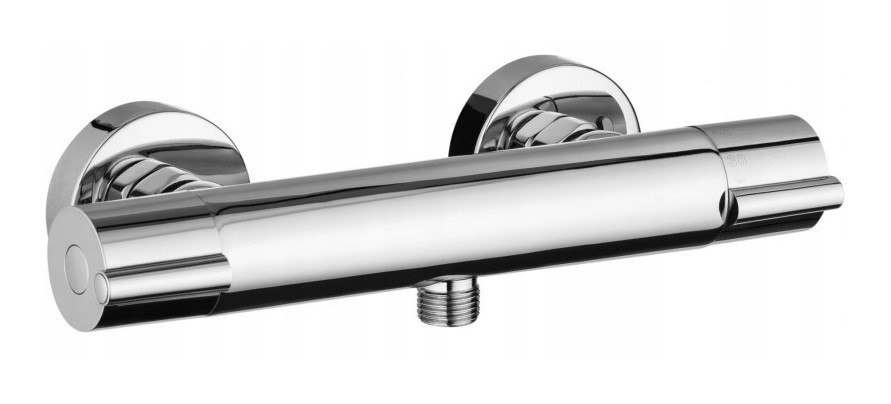 Nástenná termostatická sprchová batéria s blokovaním teploty