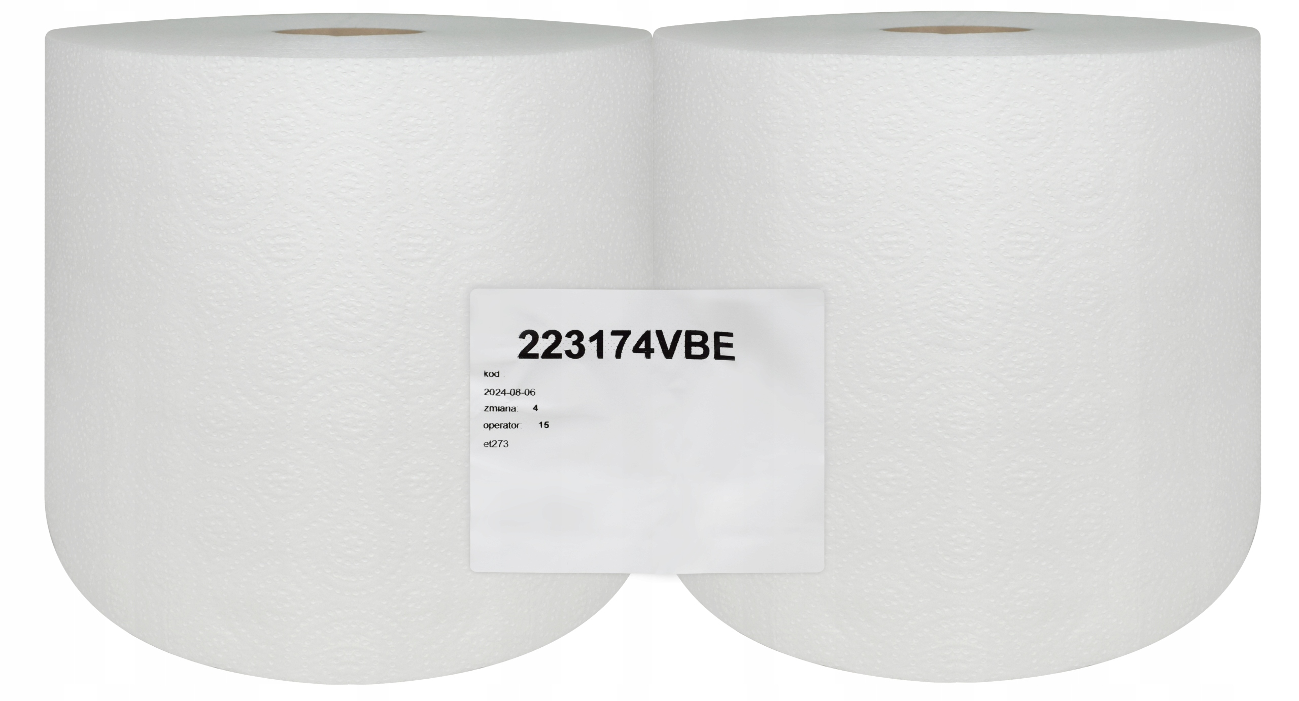 Czyściwo Ecoline ręcznik papierowy biały celuloza 170mb 2 warstwy 2szt.
