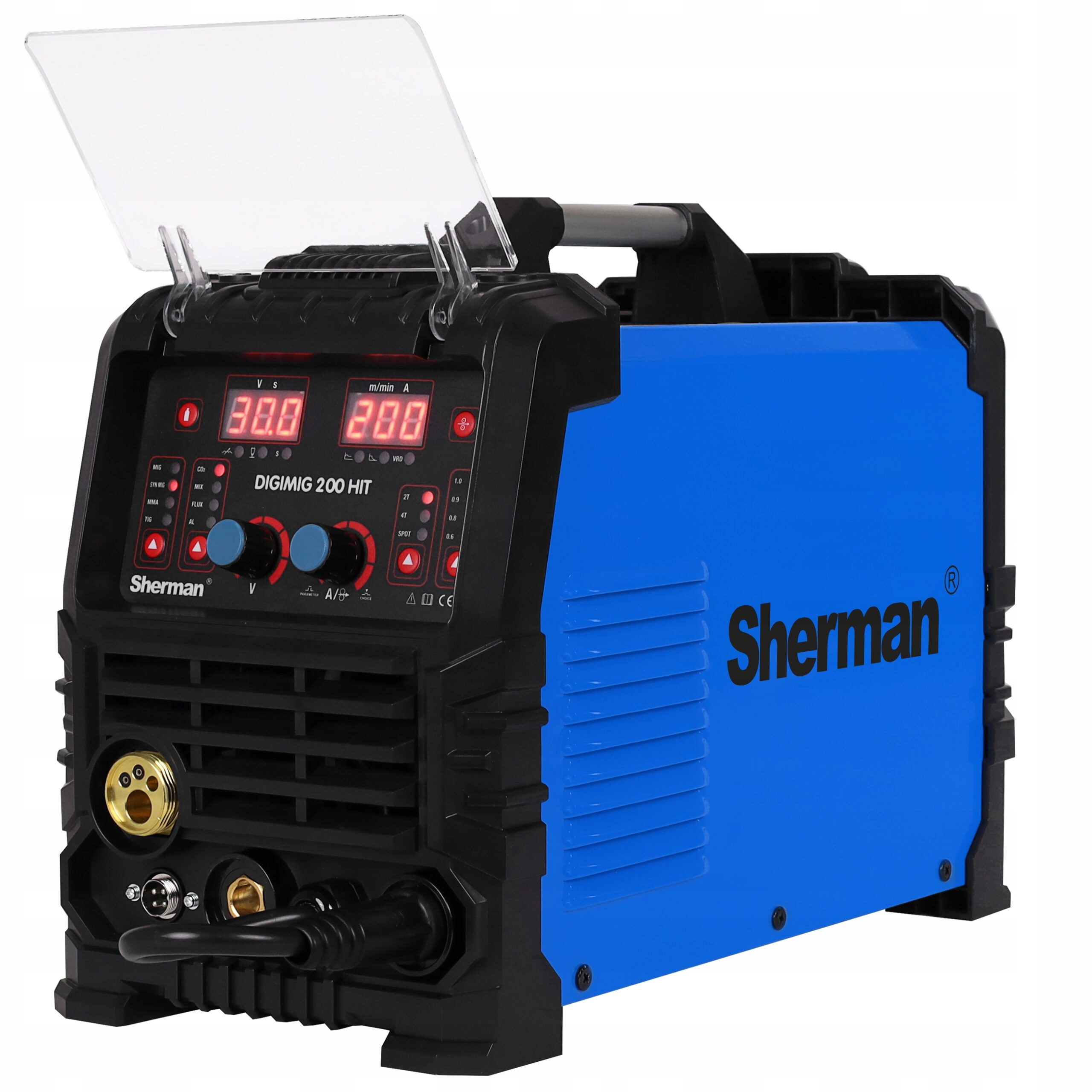 Sherman Półautomat spawalniczy Digimig 200 Mma Tig Lift Flux