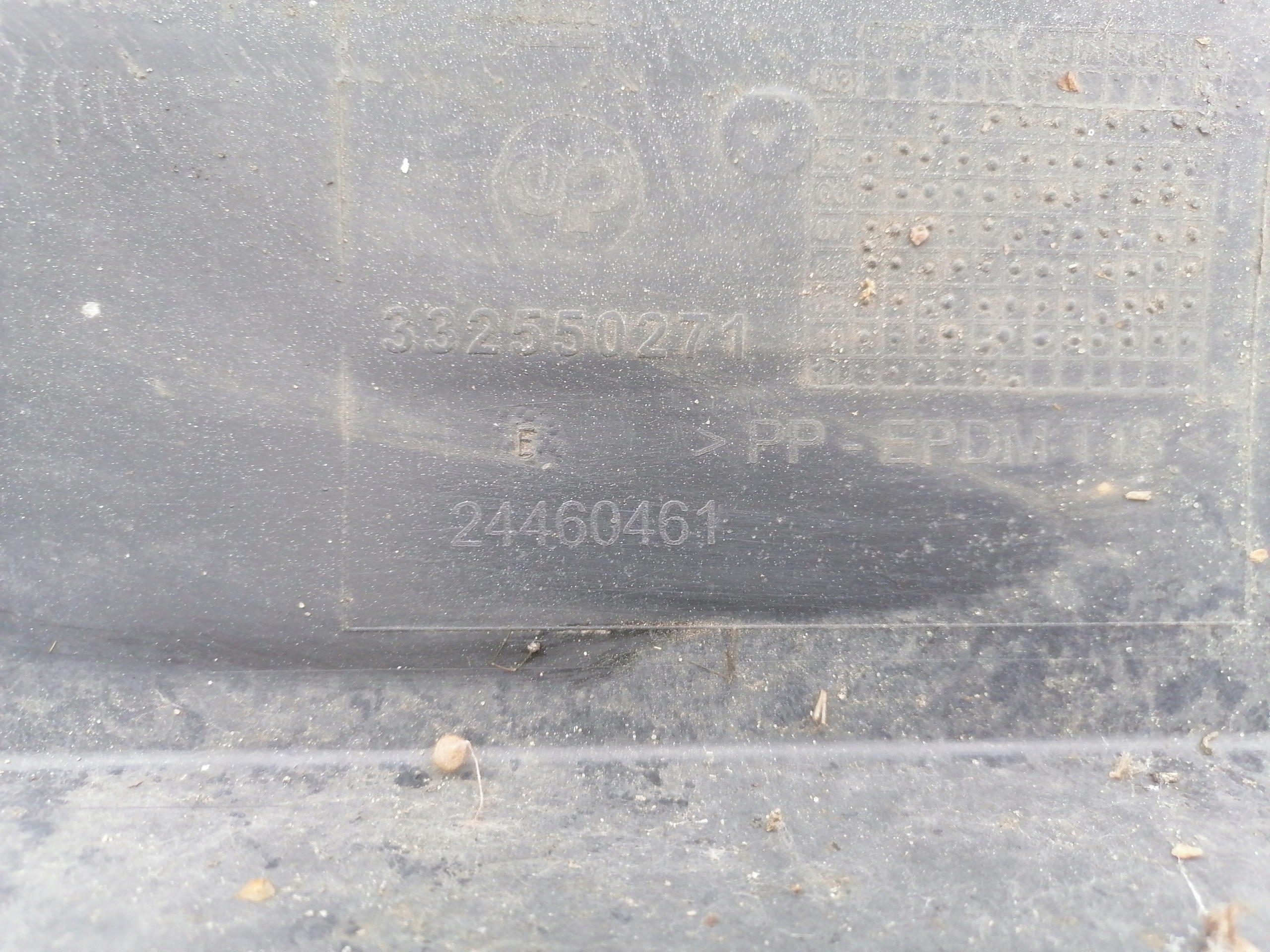 Stoßstange heck Opel Astra H Kombi 24460461