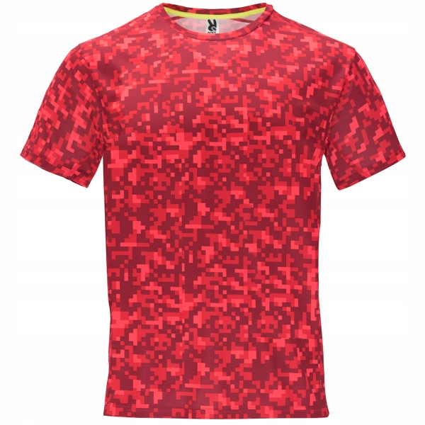 T-shirt Koszulka sportowa męska czerwona rozmiar S