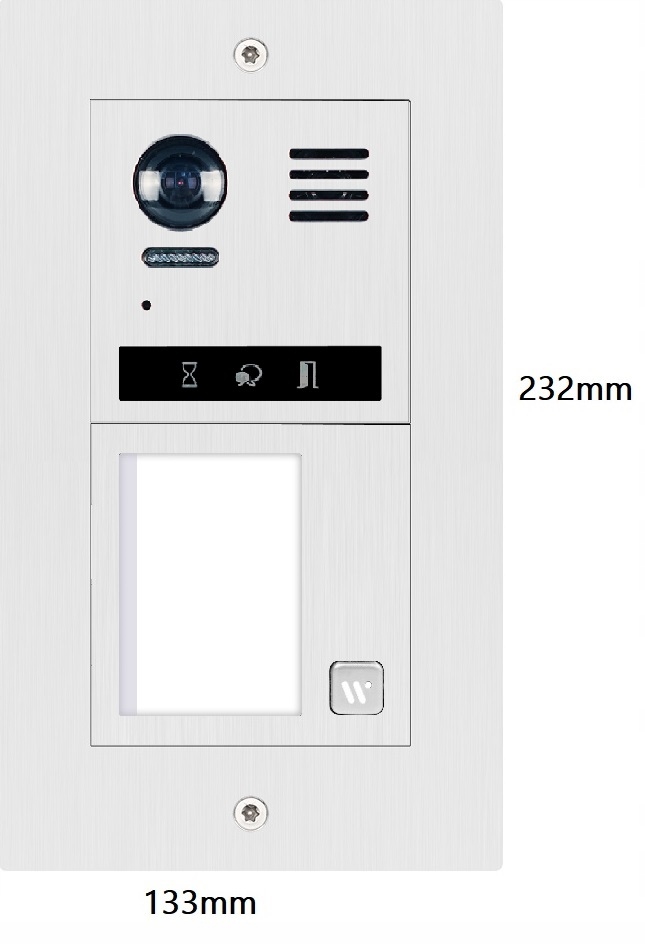 WIDEODOMOFON VIDEODOMOFON DOMOFON JEDNORODZINNY 7'' EAN (GTIN) 4260667287893