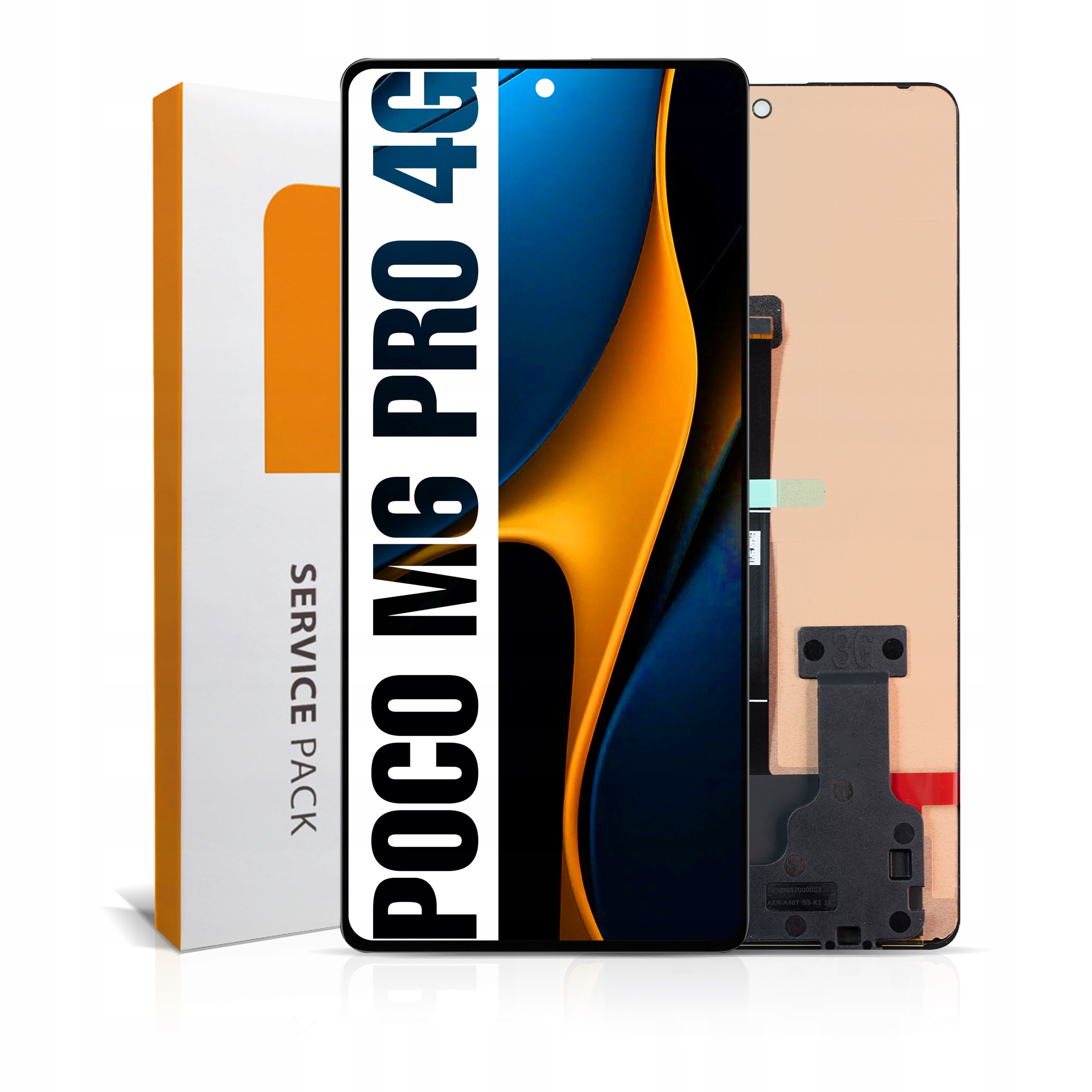 Displej pro Xiaomi Poco M6 Pro 4G LCD Oled displej Originální Zila