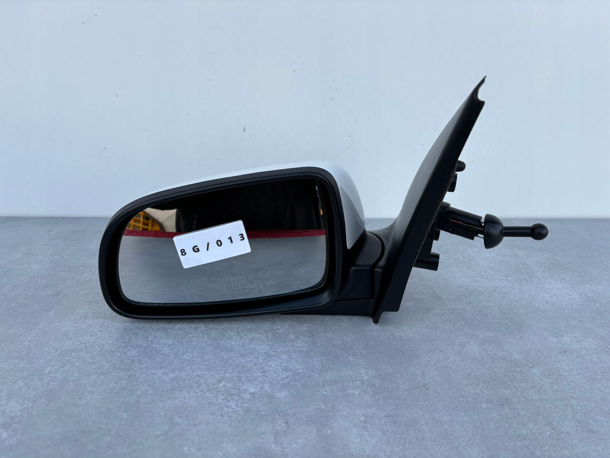 left mirror BIALE MANUAL AVEO KALOS 08-12 ROK E4012311 8G/013
