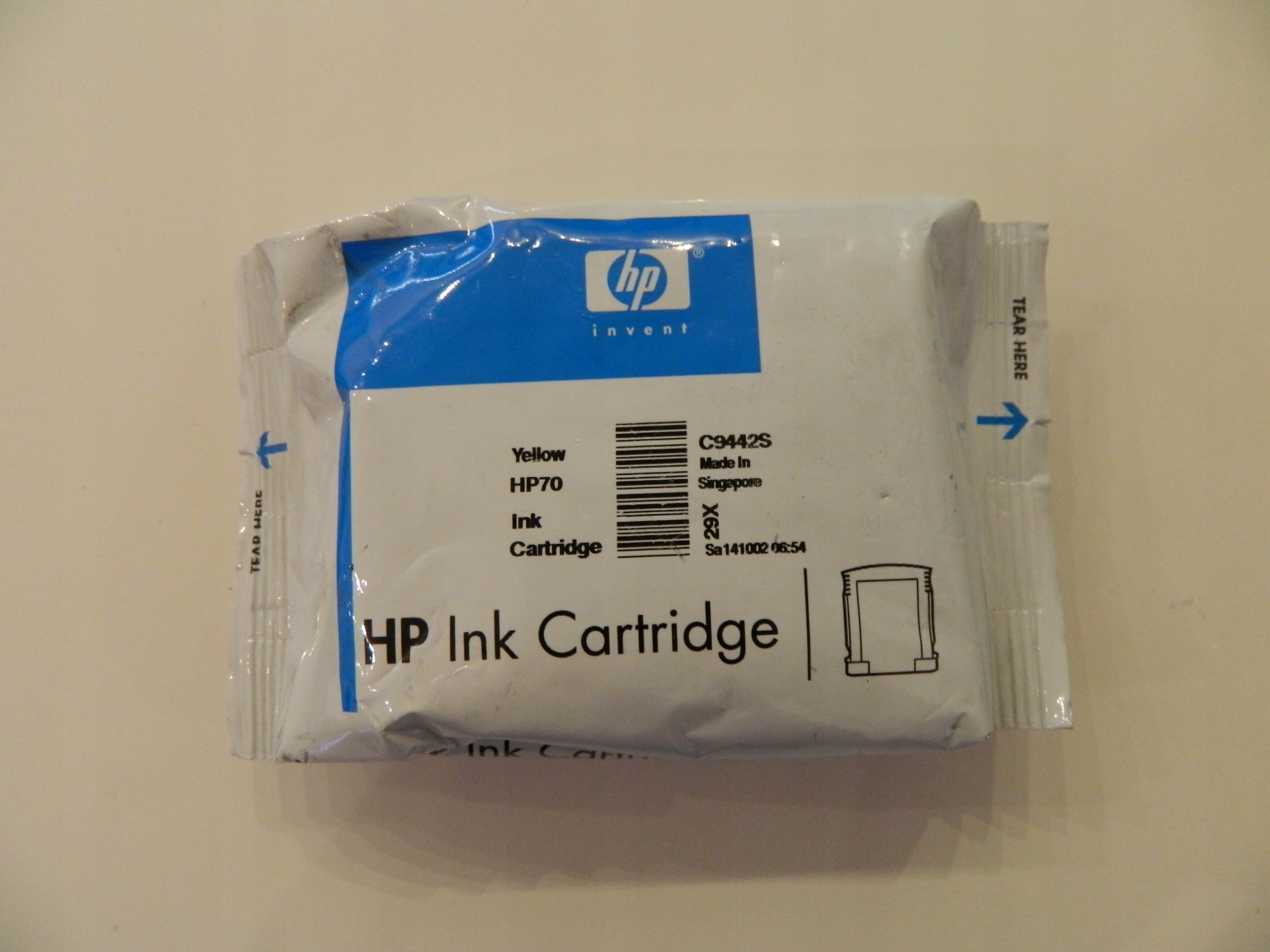 Atrament Hp 70 Originál C9442S Yellow 69 ML