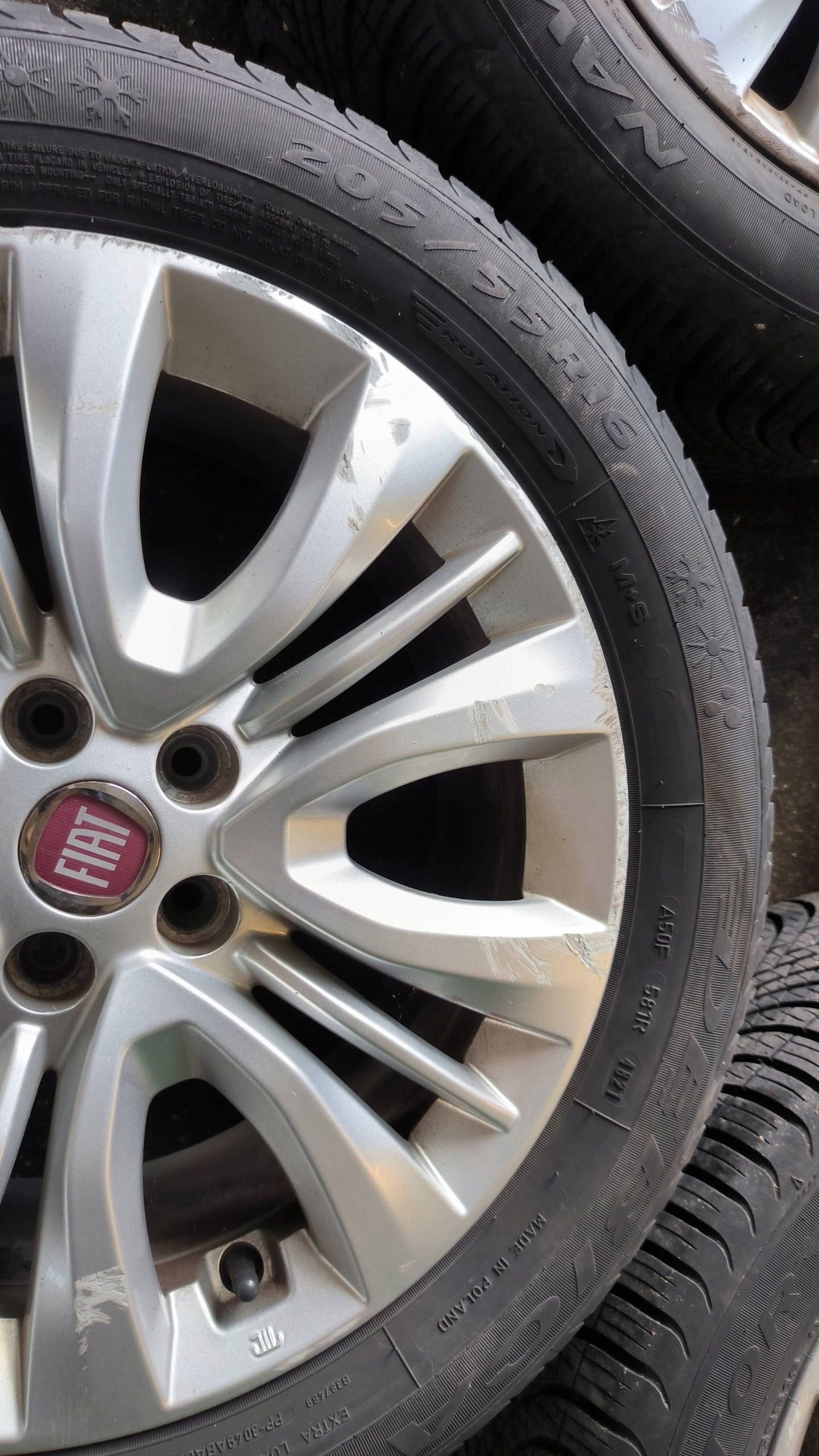 disc KOMPLET 16'' 5X98 55177538 FIAT TIPO II