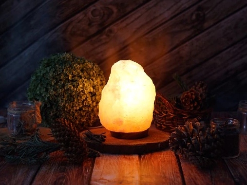 LAMPA SOLNA JONIZATOR POWIETRZA,SÓL HIMALAJSKA ROCK 1-2KG, PROMERCO Stan opakowania oryginalne