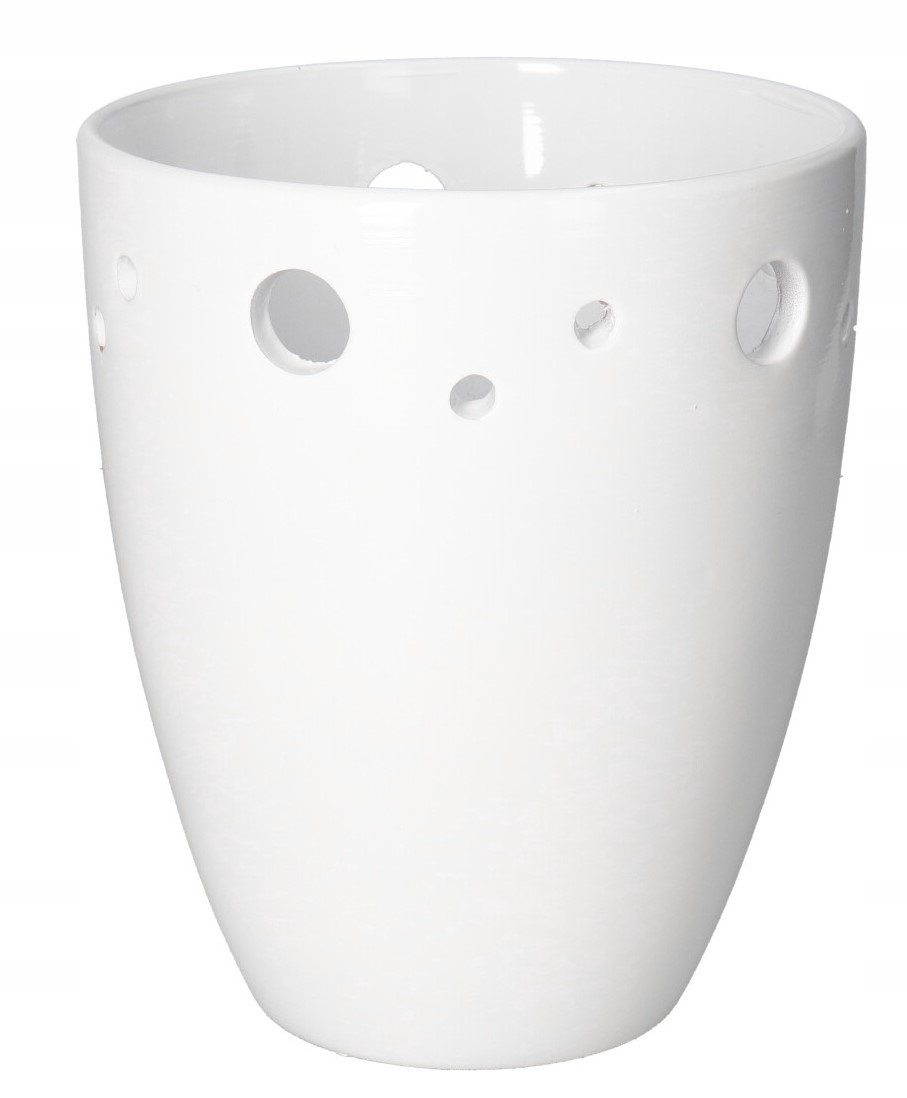 

Doniczka Osłonka Ceramiczna NOWOCZESNA16,5 CM