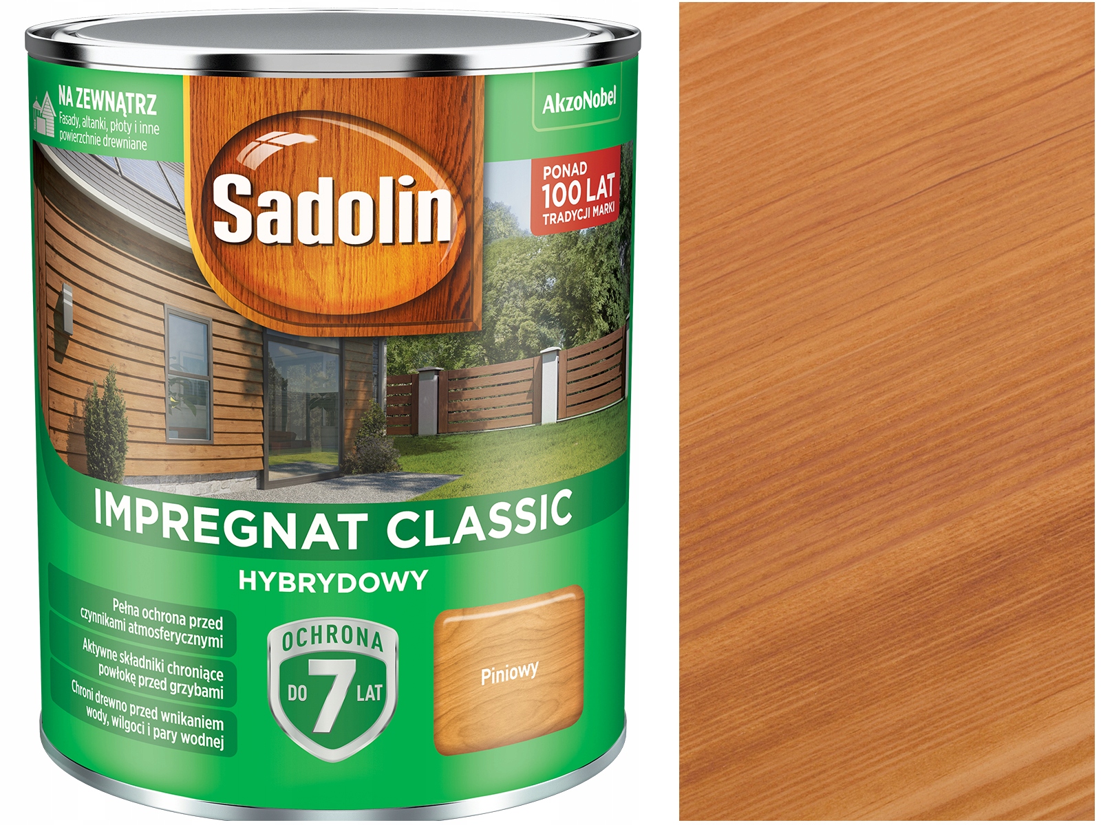 

Sadolin Classic Hybrydowy Piniowy Pinia 0,75L