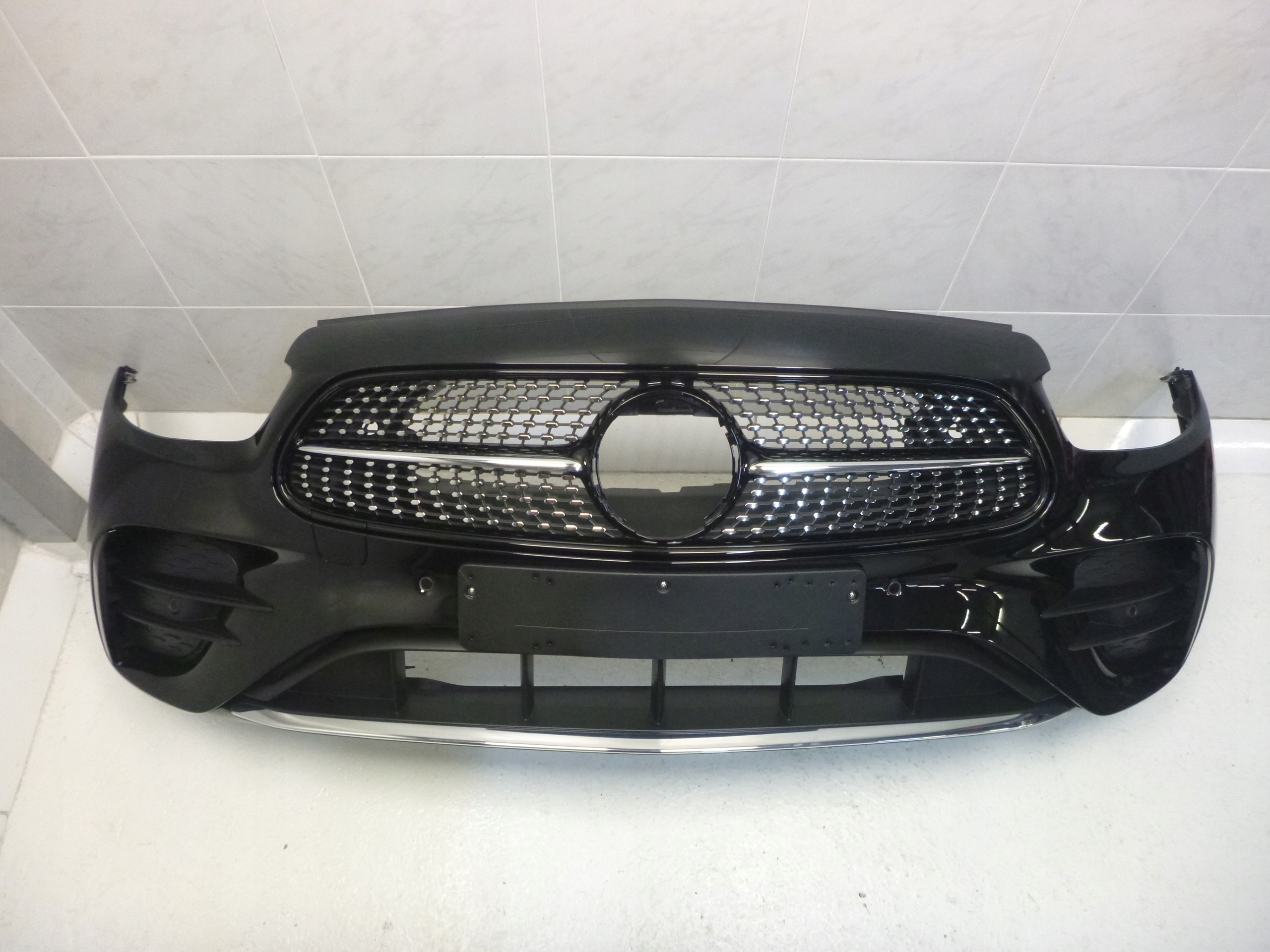 MERCEDES E KLASA W213 AMG LIFT bumper front front grill 6xPDC