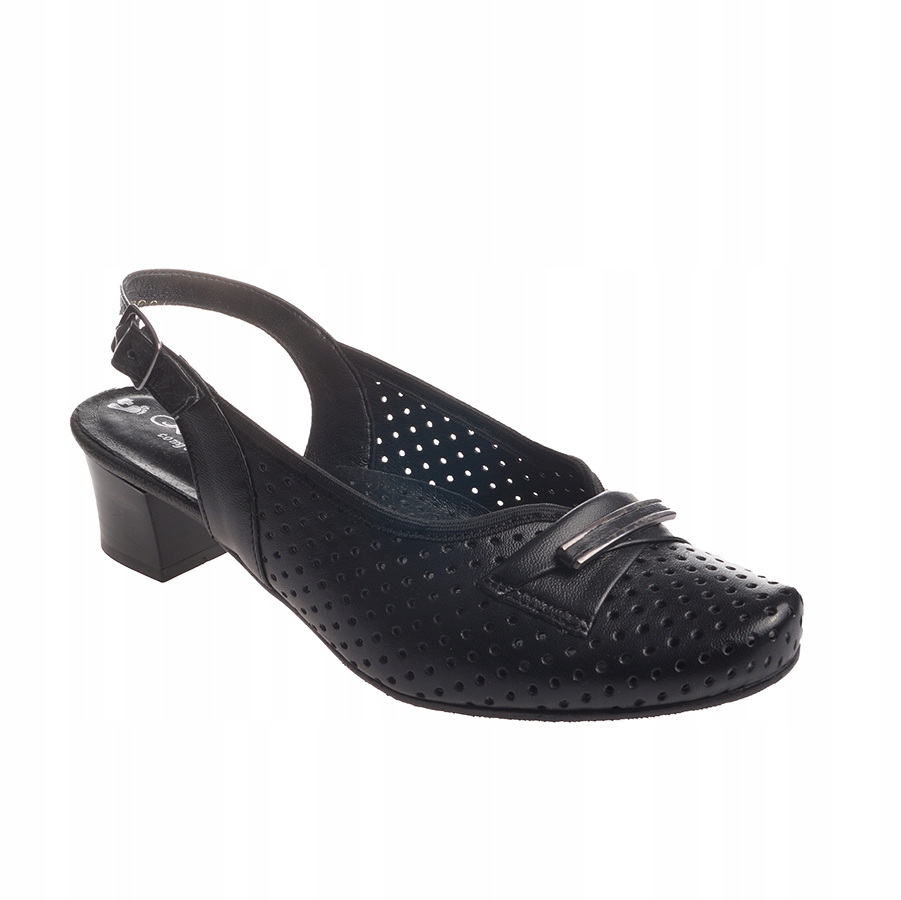 

Sandały Damskie Skórzane Kostex Czarne R.40