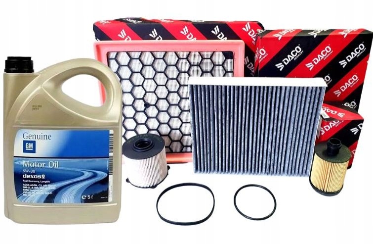 DFA2706 DFC2700W - КОМПЛЕКТ ФІЛЬТРІВ OPEL INSIGNIA A 2.0 CDTI + МАСЛО 5W30