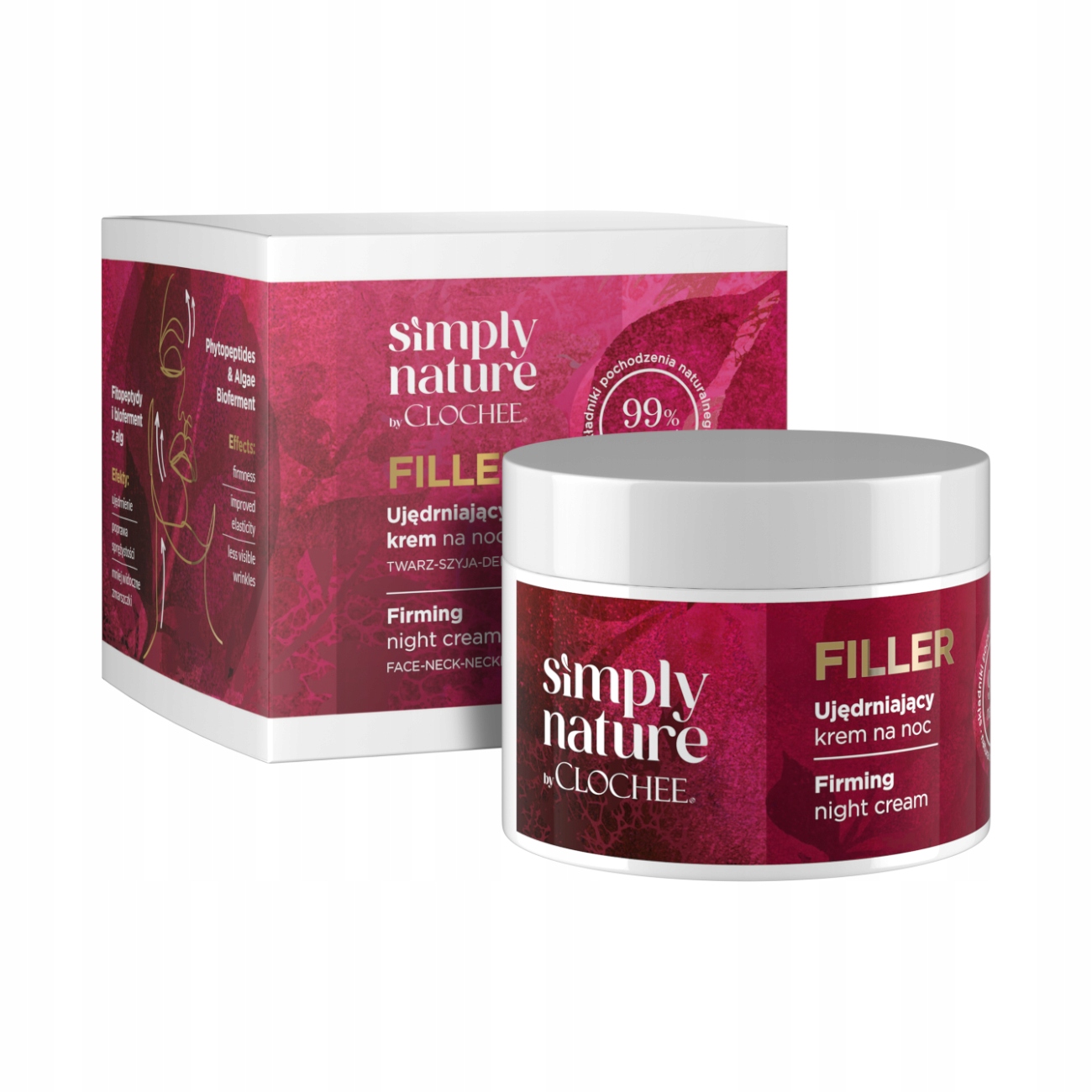 Filler Zpevňující noční krém pro zralou pleť 50 ml