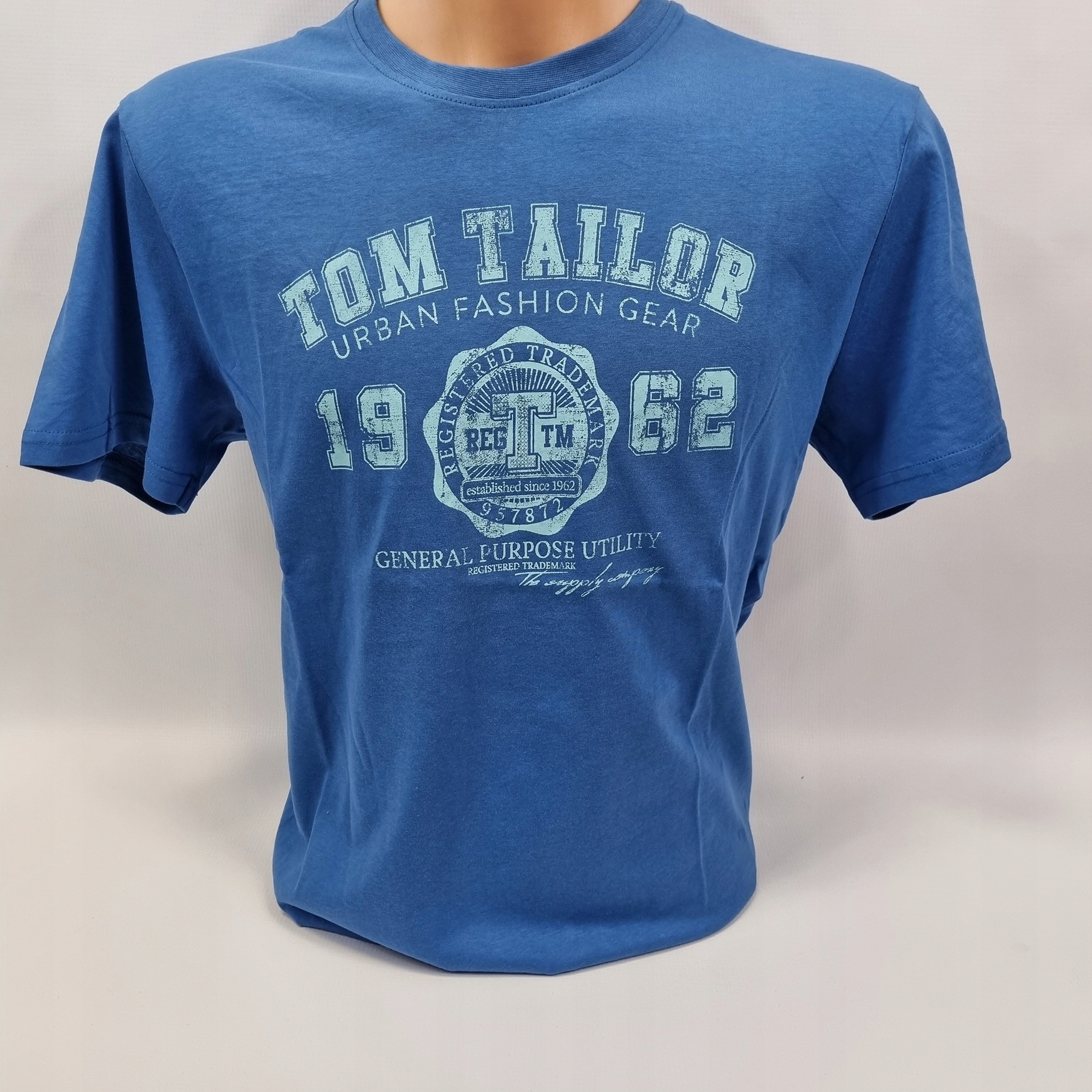 

Koszulka męska Tom Tailor niebieska - 1027028-2997