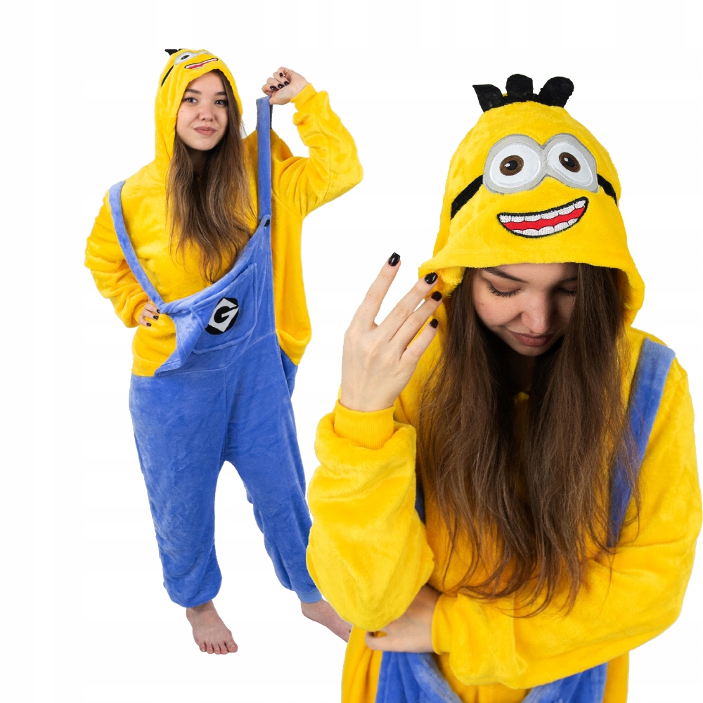 

Kombinezon Onesie Piżama Dres Minionek rozm. L