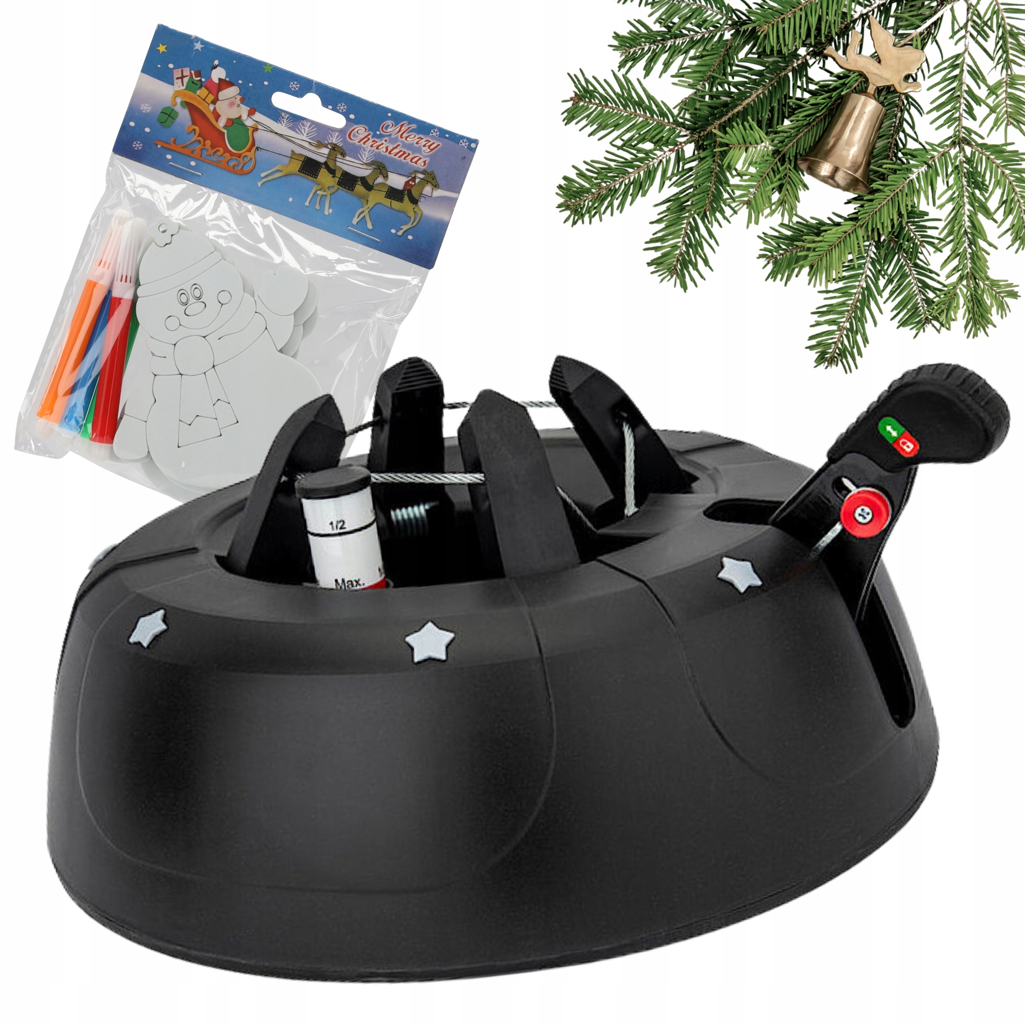 Stojan na živý vánoční stromek podstavec na stromek 2,5 m Jistota Čerstvosti Stromku