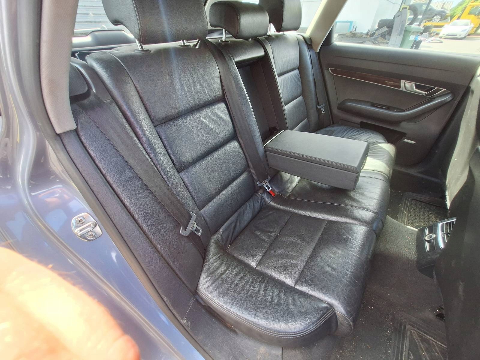 seats KOMPLET left right seat rear part + side + armrest AUDI A6 C6