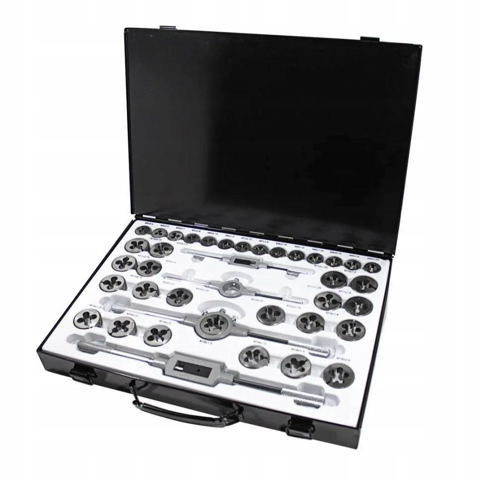 Sada závitníků a nářezů Rockforce 110 ks.