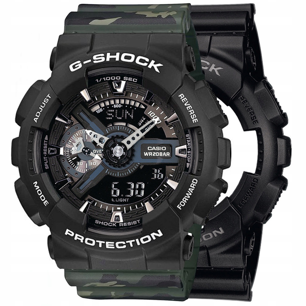 Hodinky Casio G-Shock Set GA-110-1BER Bezel 10508136 Řemínek 10561429