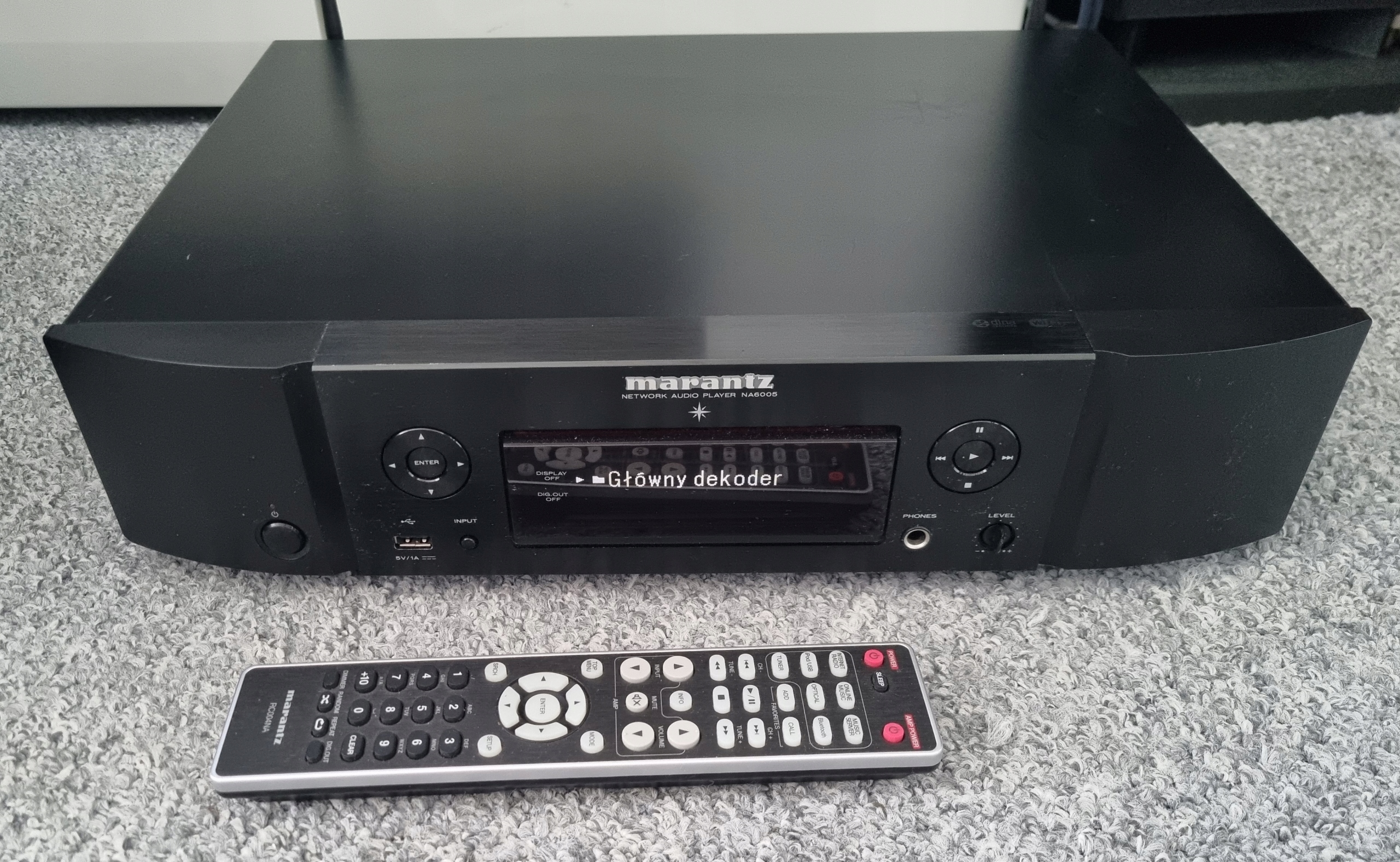 Сетевой плеер Marantz NA6005 черный