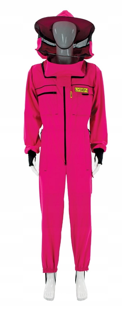 

Kombinezon pszczelarski z kapeluszem różowy XL