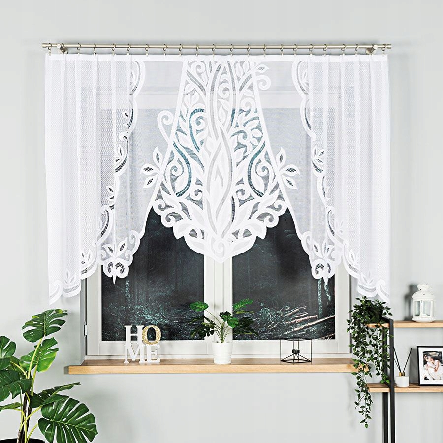 

Firanka gotowa żakardowa Pola biały 250x130 cm