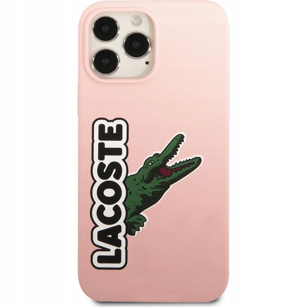 Pouzdro pro iPhone 13 Pro Max, Lacoste, štíhlý silikonový zadní kryt
